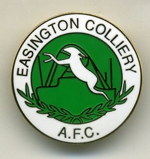 EASINGTON COLLIERY AFC BADGE
