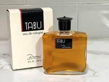 New in box - Dana Tabu ~ 4 oz eau de cologne splash, 118 ml ~  (m4