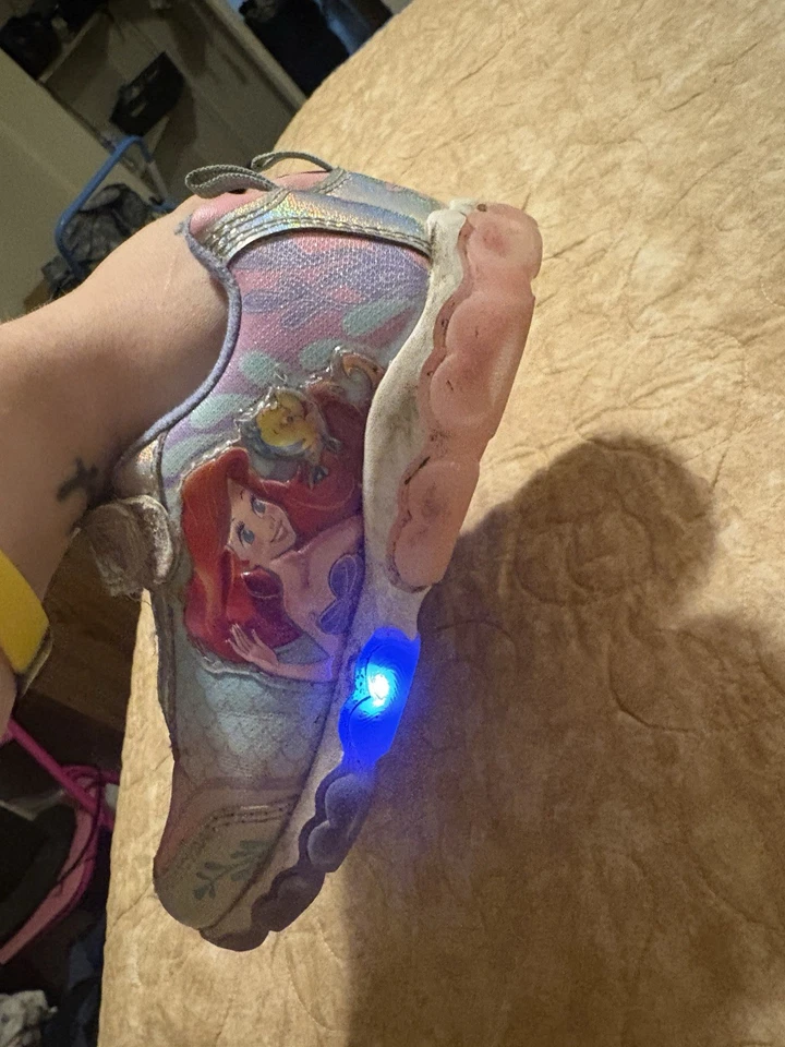 Sirenita Ariel Niñas Zapatos Talla 10 Zapatos Foto 4 de 4