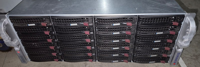 Supermicro CSE-846 4U Server w/X9DRi-LN4F+,2x E5-2680v2,128GB RAM,24x 3.5 Bays