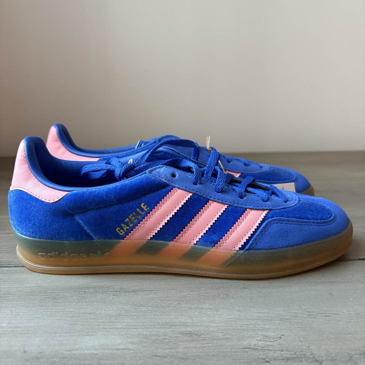 adidas gazelle silver green womens adidas Originals Womens Gazelle Bold Trainer - Brown main image 1