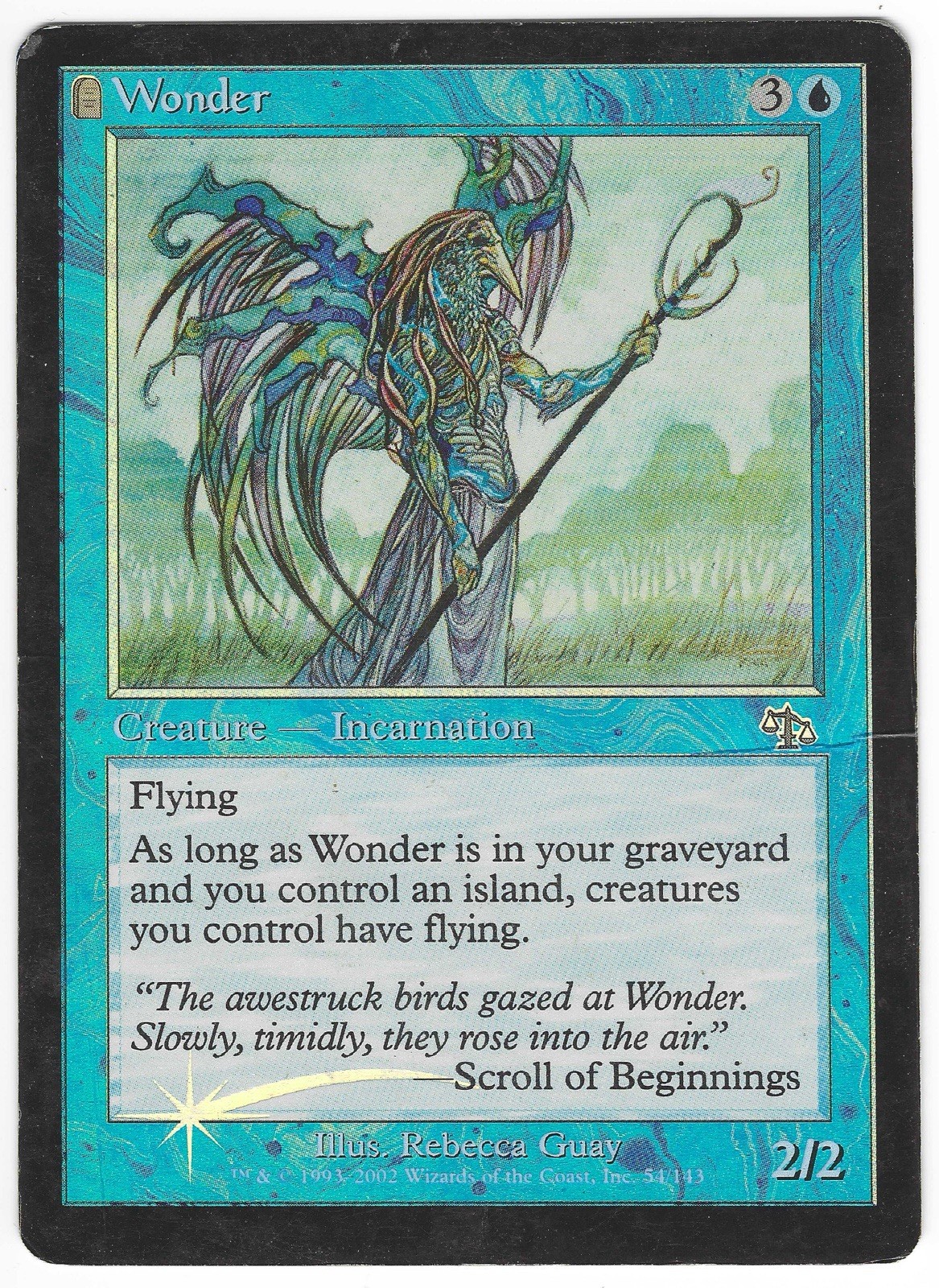 MTG Wonder Judgment Foil HP