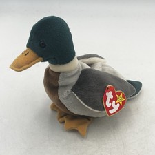 Ty Beanie Baby - JAKE the Mallard Drake Duck (1997) MINT with MINT TAGS