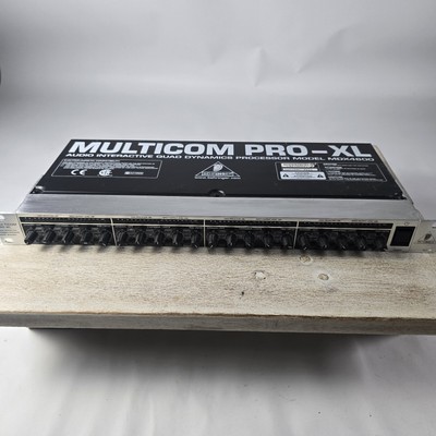 Behringer Multicom Pro-XL MDX 4600 audio interactive quad dynamics processor