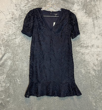 Express Women Lace Shift Mini Dress XS Princess Romantic Elegant Event Occasion