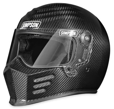 Simpson Helmets OB3CLG Outlaw Bandit 3.0 Carbon Fiber Helmet Size: Large