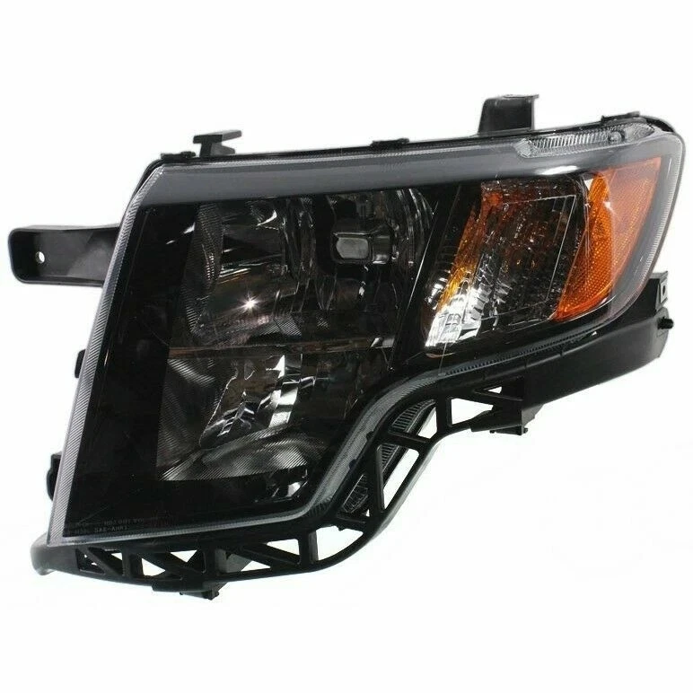 Fit For FORD EDGE 07-10 SPORT BLACK HEADLIGHTS LAMPS PAIR NEW Foto 3 de 4