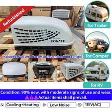 Used - RV Air Conditioner 15000 BTU w/Heat Strip Rooftop Non-Ducted Camper RVs