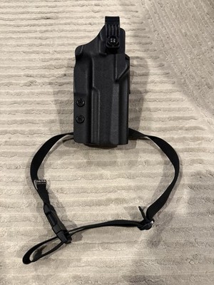 Dara Custom Lev 2 Duty Holster: Sig Sauer P320 X-Five Legion Optic Cut/Leg Strap