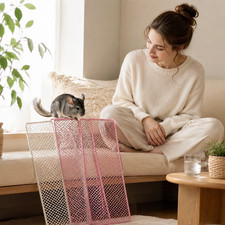 Metal Cat Ladder, Small Animal Pet Ladder for Cage