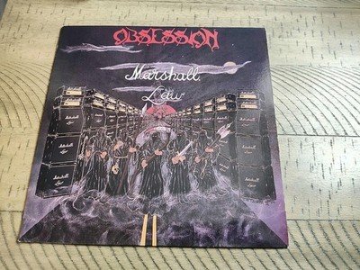 OBSESSION MARSHALL LAW LP ORIGINAL 1983 METAL BLADE RECORDS VINYL Heavy Metal