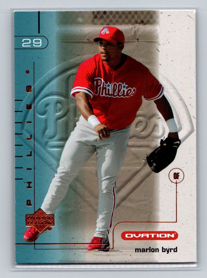 2002 Upper Deck Rookie Debut - 2002 Upper Deck Ovation Update #141 Marlon Byrd