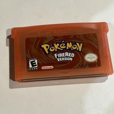 Pokemon Fire Red Version - GBA Game Boy Advance Cartridge - Remake READ