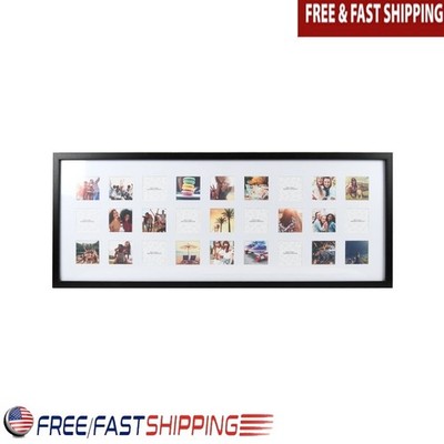 Collage Picture Frame 27 Openings 3x3 Photos Wall Hanging Frame Home Decor New