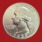 1958-P Washington Quarter BU Uncirculated 90% Silver 25c US Coin FAST S&H 959