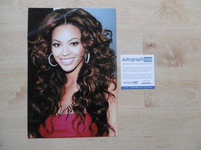 Beyonce Knowles ''Destiny´s Child'' Autogramm signed 20x30 cm Foto ACOA