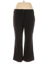 AB Studio Women Black Dress Pants 14