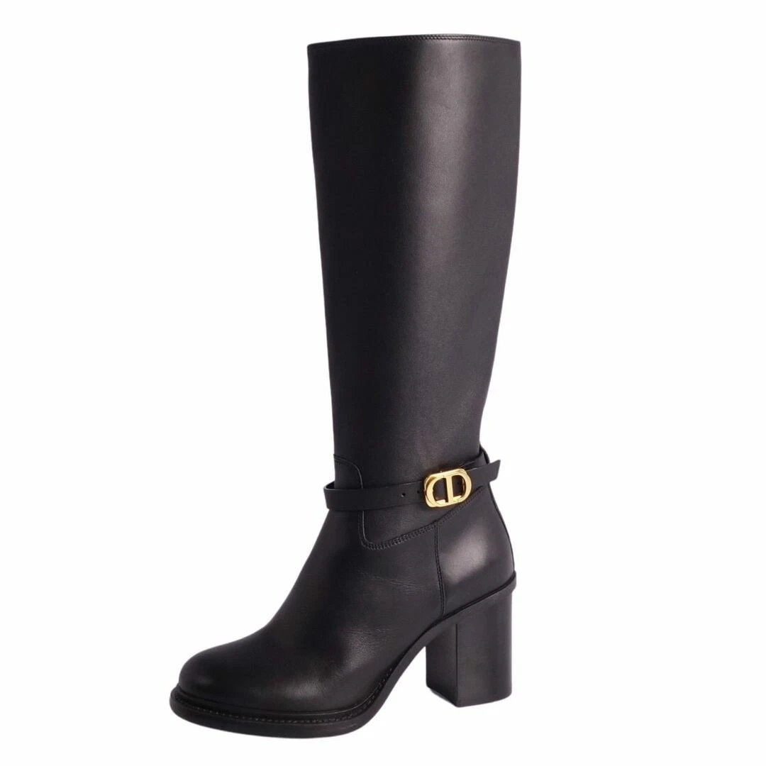 Bottes longues Dior Christian 2023 CD Hardware talon chaussures femme 37 occasion MOLO 0