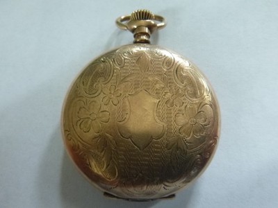 Elgin Hunter Dueber Warranted 20 Years Antique Pocket Watch 10k