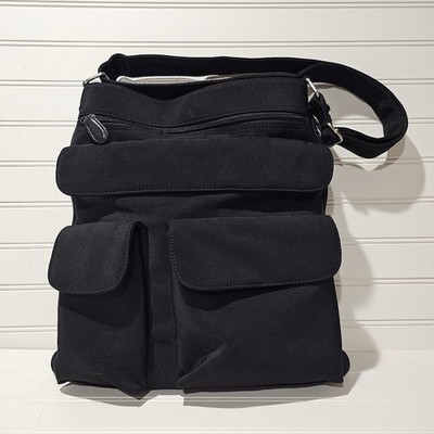 HOBO International Expandable Nylon Crossbody Travel Messenger Bag