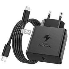 45W USB C Ladegerät mit Kabel Schnellladegerät für Samsung Galaxy