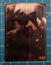 Damascus Gear Tokyo Limited Run Gold Trading Card #443 No Creases or Tears