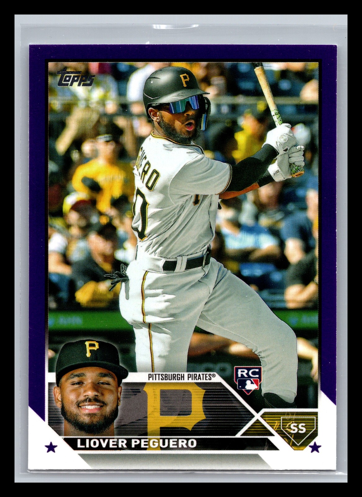 Liover Peguero Pittsburgh Pirates #238 Topps 2023 Topps Royal Blue