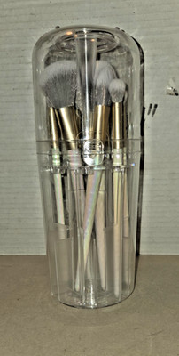 10 Piece Makeup Brush Set for Eyes and Face with Pop-up ...unused