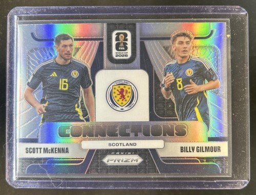 2026 Panini Prizm World Cup Billy Gilmour Scott McKenna Connections Silver #22