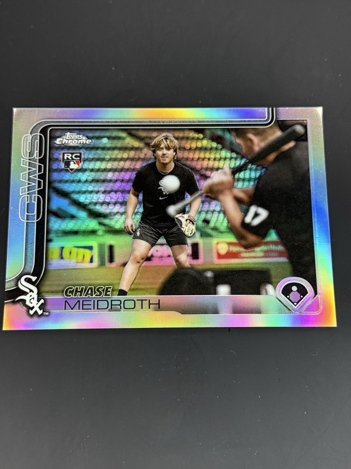 2025 Topps Chrome Update Chase Meidroth RC #USC337 Image Variation SP