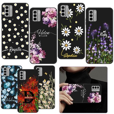 Personalized Phone Case Bright Flower Rubber Cover For Nokia G300 X100 C200 G400