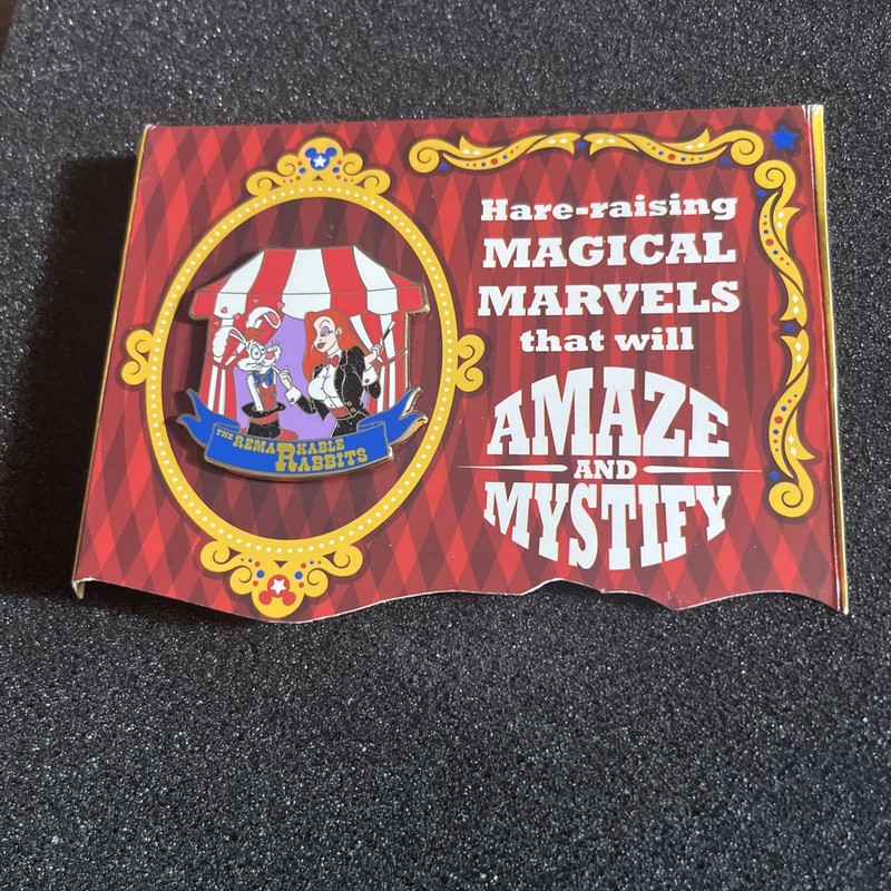 DISNEY PIN MICKEY'S CIRCUS EVENT MAGICAL MARVELS JESSICA RABBIT MAGICIAN LE500