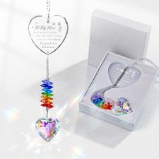 Birthday Gifts Crystal Suncatcher for Mom from Daughter Son Gift