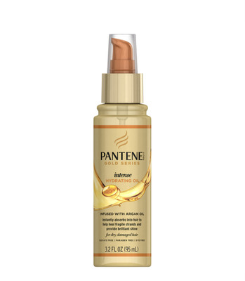 Pantene Pro-V Gold Series Intense Hydrating Oil 2PK | Gold Pump 3.2oz |