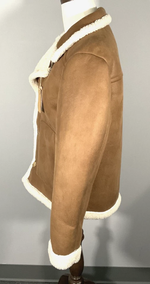 A.P.C. Blouson Finn Men's Size S Beige Coat NWT - Image 2 of 4