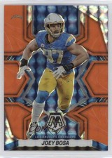 2022 Panini Mosaic Reactive Orange Mosaic Prizm Joey Bosa #106 10jt