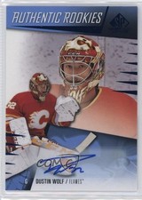 2023-24 Upper Deck SP Game Used Authentic Rookies Dustin Wolf #234 Auto 0i47
