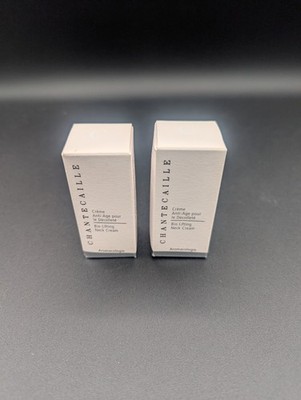 Set of 2 CHANTECAILLE  Anti-Age pour  Bio Lifting Neck Cream Travel size 8ml