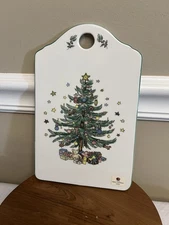 Nikko Happy Holidays Porcelain Cheese And Cracker Board