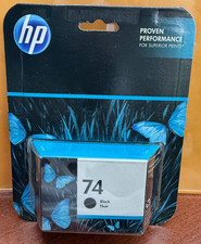 New HP Genuine OEM 74 Black Ink Cartridge - Genuine Sealed EXPIRED SEPT 2016 B9