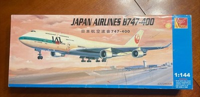 Japan Airlines B747-400 - Kepyuan 1/144 Scale Assy Started Jet Kit#82803