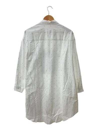 MAISON MARGIELA MM6 2022SS Vestito Camicia 6 Stampa (Shirt Dress) S Cotone WHT S62CT0198