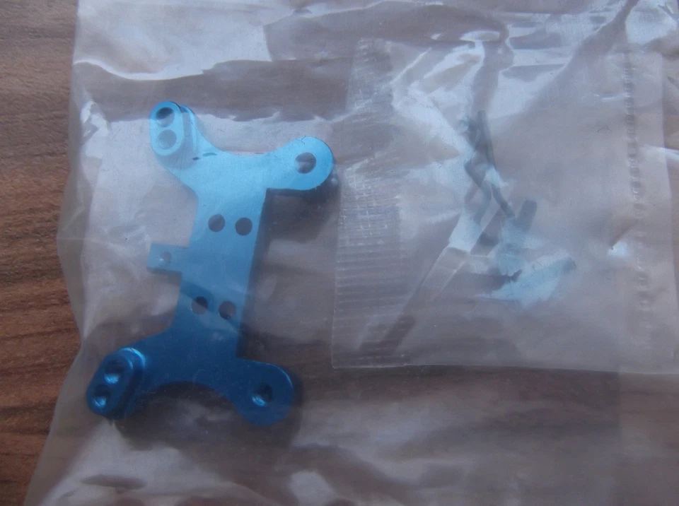 Dromida DIDC1109, BX 4.18 blau, Aluminium Dämpferbrücke vorn, OVP - Bild 3 von 4