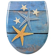 Soft Close Toilet Seat Quick Release Oval Shape Hinge Attached Bathroom WC