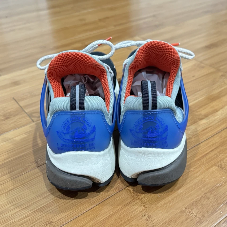 Nike Air Presto Premium PRM Black TM Orange Dusty Sage DV0776-10 Mens Size 10 - Image 4 of 4