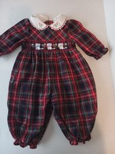 Vintage B.T. Kids Girls Romper 12 months with kittens on it