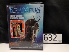RETIRED  NEW OLD STOCK Krampus Paint By Number Kit In Box SEALED