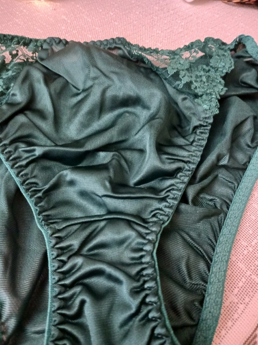 Vintage Maidenform Self Exspression Hi Leg Second Skin Satin