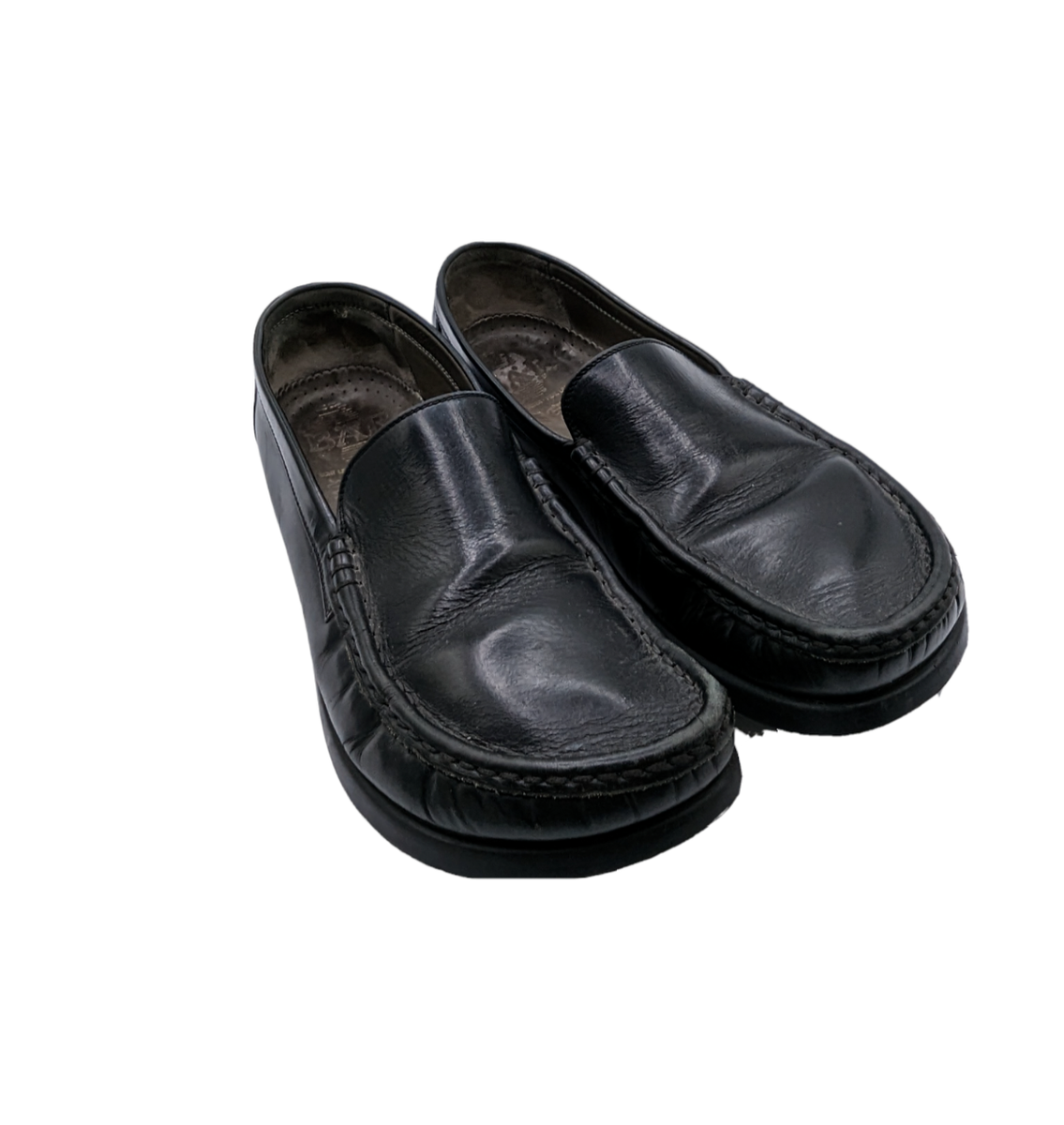 BAR Germany Men\'s Real Leather Slip On Loafer Black Casual Shoes Size 9 Amazon.com | Bruno Marc Men main image 4