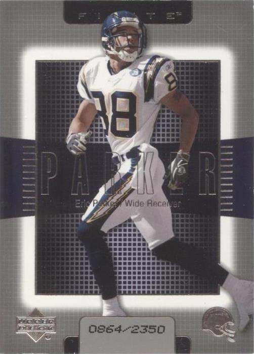 2003 Upper Deck Finite Eric Parker #63 - 1 of 2